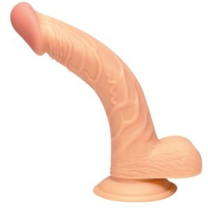 Dildo »Curved Passion« auf Saugfuß