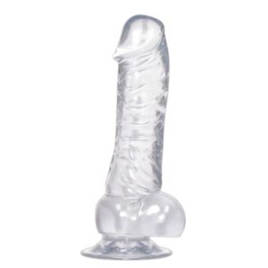 Dildo »Crystal Clear Dong« mit Saugfuß