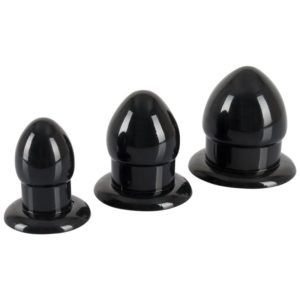 3-teiliges Analplug-Set »Anal Stretching Plug Kit«