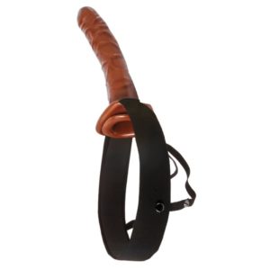 Umschnalldildo „10“ Chocolate Dream Hollow Strap-on“