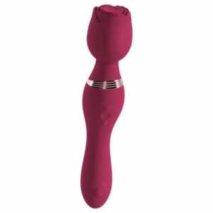 Massagestab „Thumping Wand Vibrator“ mit einführbarem Schaft