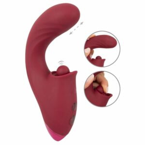 Stoßvibrator mit klopfendem Klitoris-Stimulator