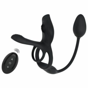 Paarvibrator „Multi Function“ mit Penis- & Hodenring